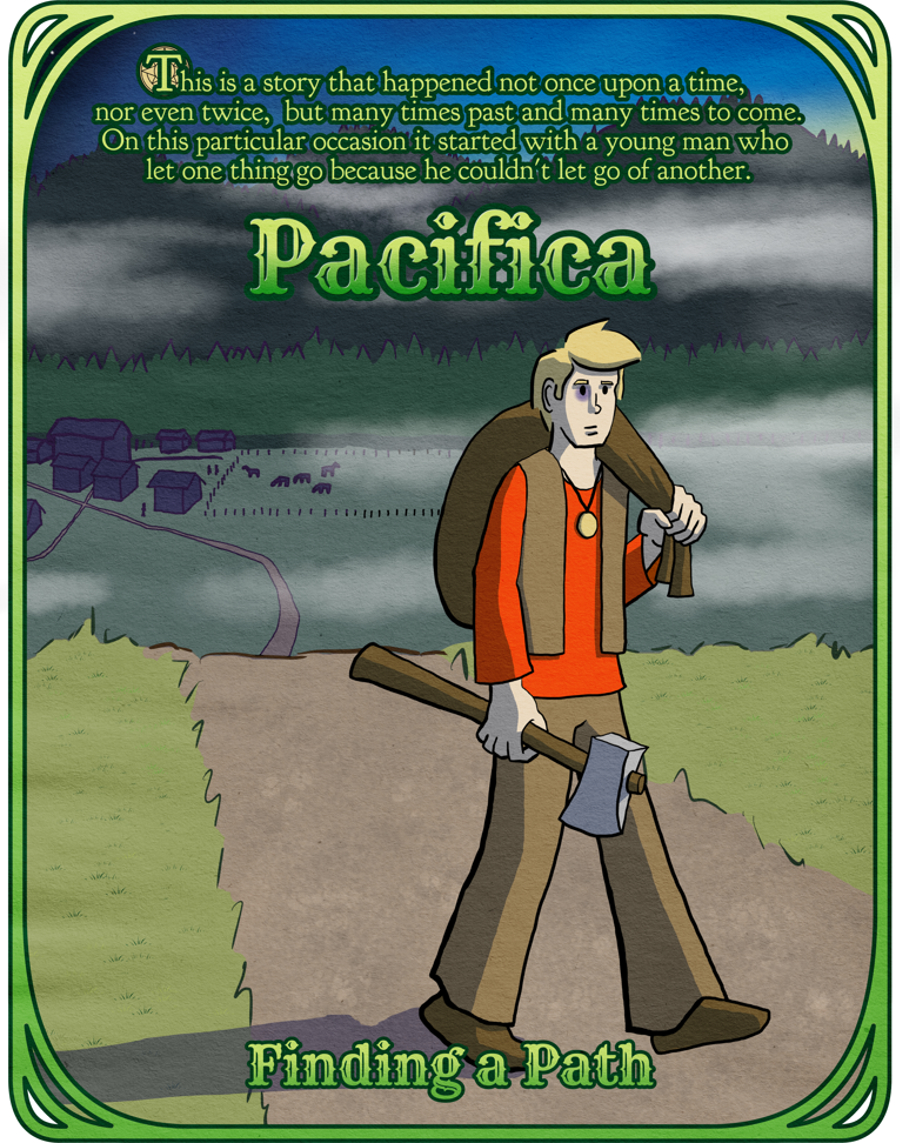 Outcasts of Pacifica - Issue 1: Finding A Path, Page 1